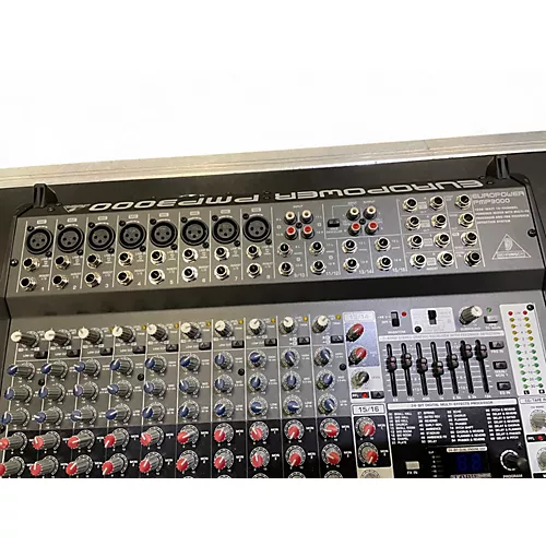 Used Behringer EUROPOWER PMP3000 Powered Mixer - musicians--Friend