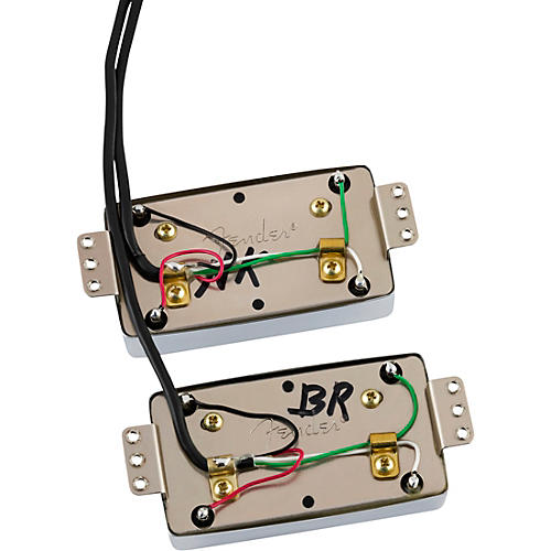 Fender Kingfish Signature Humbucker Pickup Set Chrome - musicians--Friend
