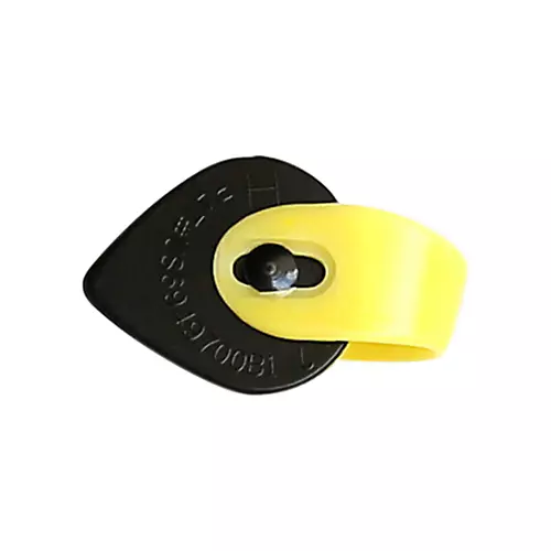 Fred Kelly Picks Delrin Bumblebee Jazz Standard Guitar Picks Heavy 3pcs - musicians--Friend