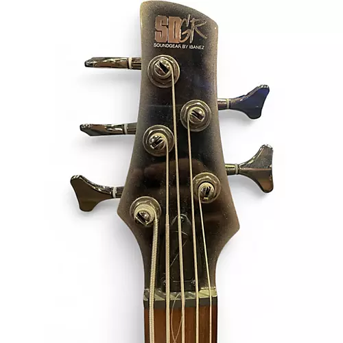 Used Ibanez SR305 5 String MIDNIGHT GREY Electric Bass Guitar MIDNIGHT GREY - musicians--Friend