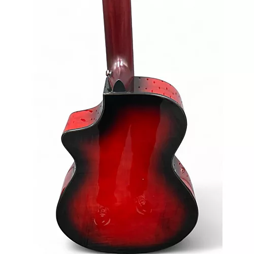 Used Breedlove Pursuit-12 2 Tone Sunburst 12 String Acoustic Electric Guitar 2 Tone Sunburst - musicians--Friend