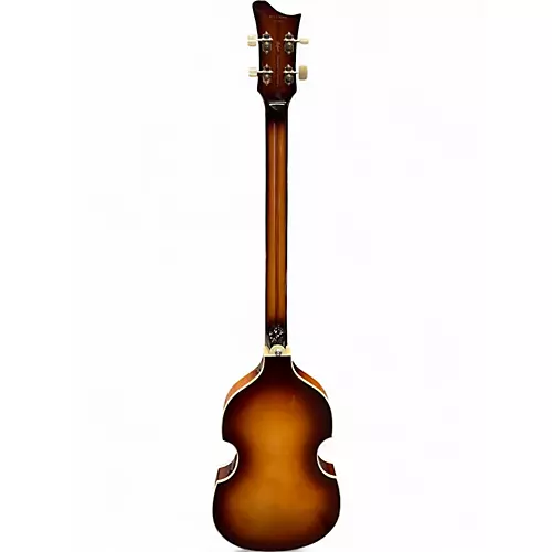 Used Hofner Contemporary Sunburst Electric Bass Guitar Sunburst - musicians--Friend