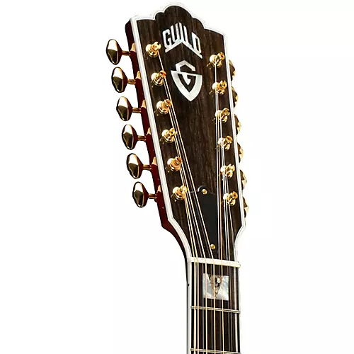 Guild F-512 12-String Acoustic Guitar Natural - musicians--Friend