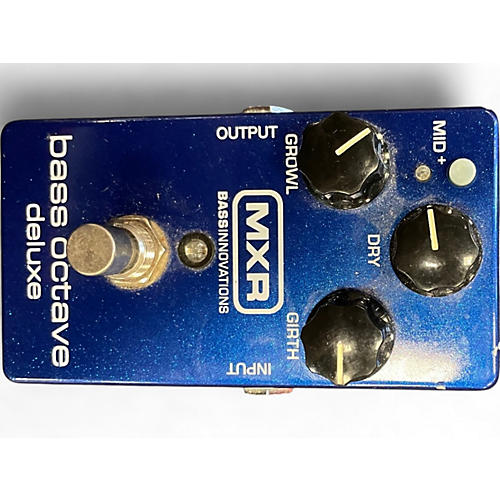 Used MXR BASS OCTIVE DELUXE Bass Effect Pedal - musicians--Friend