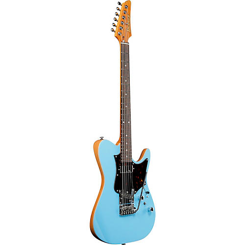 Ibanez Tom Quayle Signature TQMS1 6-String Electric Guitar Celeste Blue - musicians--Friend