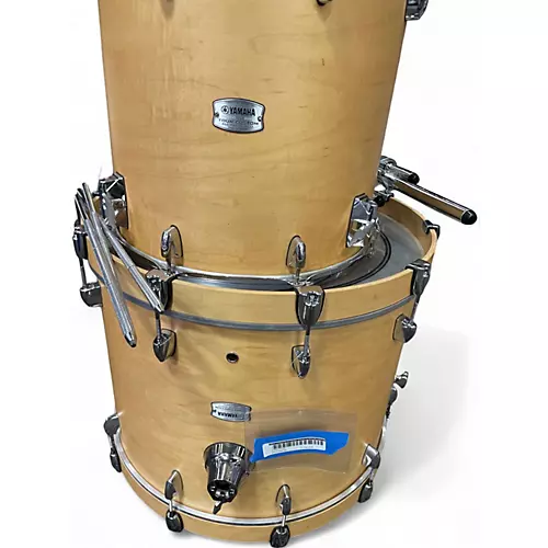 Used Yamaha 4 Piece Tour Custom Natural Drum Kit Natural - musicians--Friend