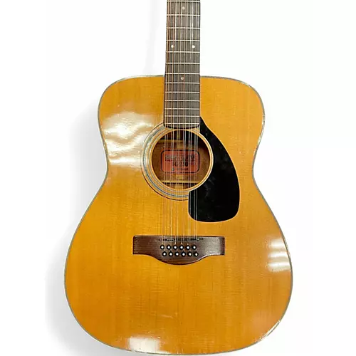 Used Yamaha FG230 Natural 12 String Acoustic Guitar Natural - musicians--Friend