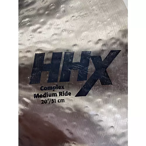 Used SABIAN 20in HHX COMPLEX MEDIUM RIDE Cymbal 40 - musicians--Friend