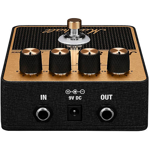 Marshall JCM800 Gain and Distortion Effects Pedal Black and Gold - musicians--Friend