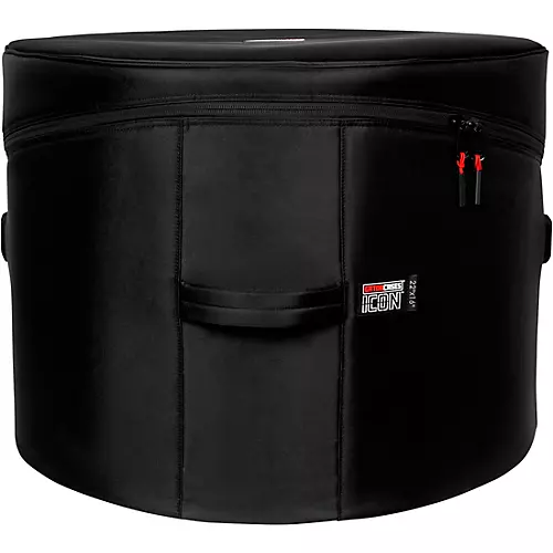 Gator Icon Bass Drum Bag 20 x 18 in. Black - musicians--Friend
