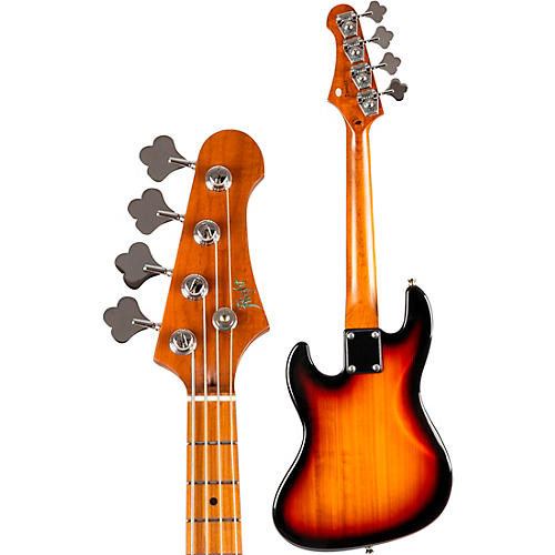 Flight Mini JB Bass SB Electric Bass Guitar Sunburst - musicians--Friend