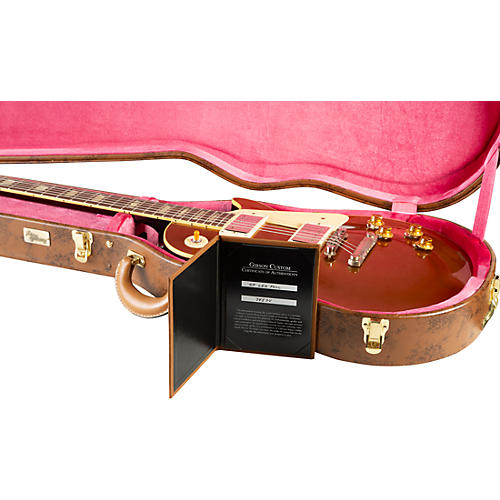 Gibson Custom 1957 Les Paul Goldtop Darkback Reissue VOS Electric Guitar Gold Top - musicians--Friend