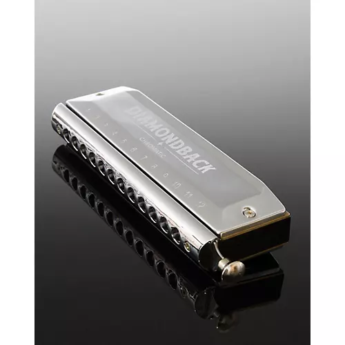 Silver Creek Diamondback Chromatic Harmonica C - musicians--Friend