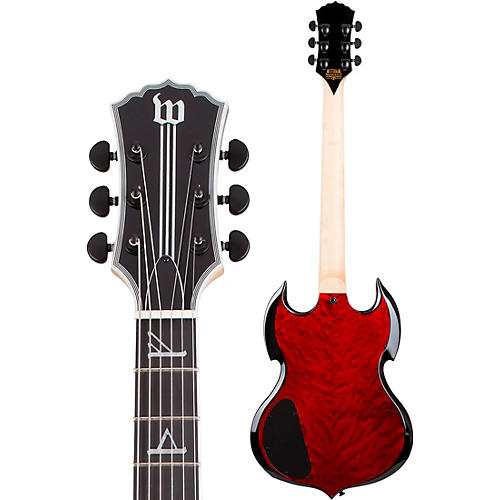 Wylde Audio Barbarian Electric Guitar Blood Raven - musicians--Friend
