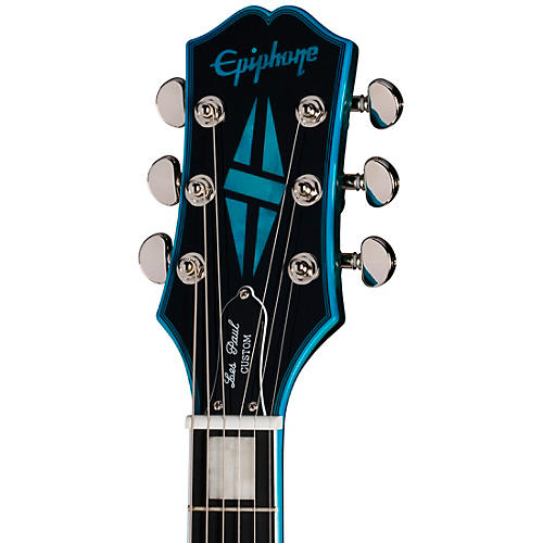 Epiphone Les Paul Custom Widow Guitar Center-Exclusive Electric Guitar Indigo Burst - musicians--Friend
