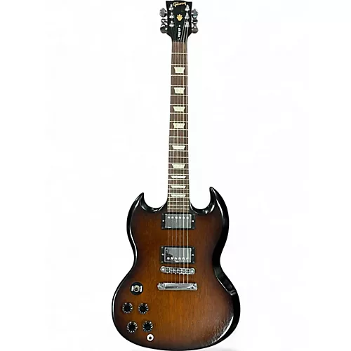 Used Gibson 1960S Tribute SG Tobacco Burst Solid Body Electric Guitar Tobacco Burst - musicians--Friend