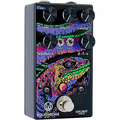 Walrus Audio Polychrome Flanger Effects Pedal Black - musicians--Friend