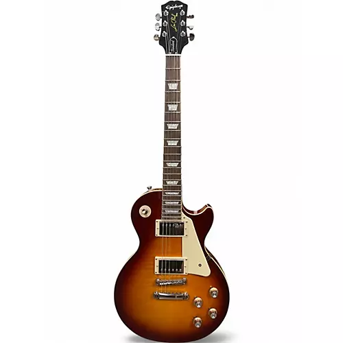 Used Epiphone Les Paul Standard 2 Color Sunburst Solid Body Electric Guitar 2 Color Sunburst - musicians--Friend