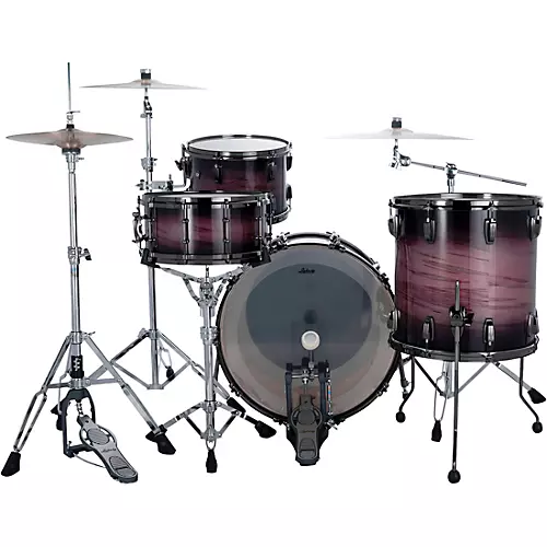 Ludwig Maple Exotic 3-Piece FAB Shell Pack with 22 in. Bass Drum Gold Burst - musicians--Friend