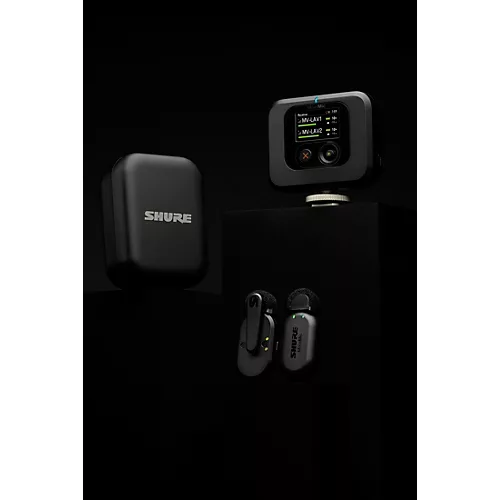 Shure MoveMic Kit Two-Channel Wireless Lavalier Microphone System With MoveMic Receiver - musicians--Friend