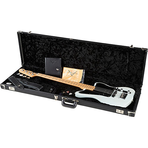 Fender Custom Shop Masterbuilt Jason Smith Offset Telecaster Bass Lush Closet Classic Faded Aged Sonic Blue - musicians--Friend