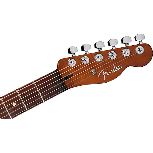 Fender Acoustasonic Standard Telecaster Acoustic-Electric Guitar Aged Natural - musicians--Friend