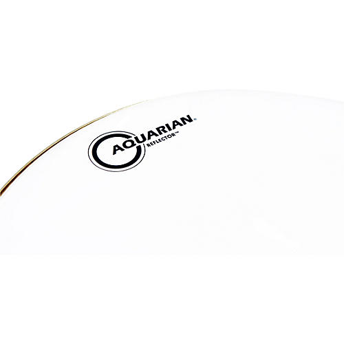 Aquarian Ice White Reflector Drum Head 18 in. - musicians--Friend