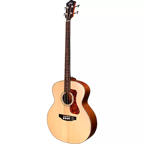 Guild B-240E Fretless Acoustic-Electric Bass Guitar Natural - musicians--Friend
