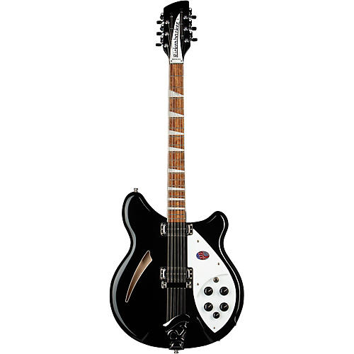 Rickenbacker 360 12-String Electric Guitar Jetglo - musicians--Friend