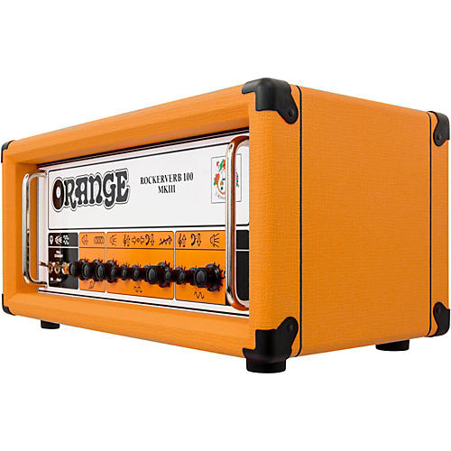 Orange Amplifiers Rockerverb 100 MKIII 100W Tube Guitar Amp Head Orange - musicians--Friend
