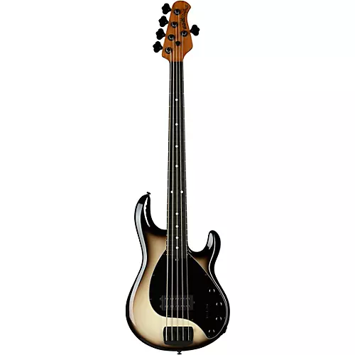 Ernie Ball Music Man StingRay5 Special H 5-String Electric Bass Guitar Black and Chrome - musicians--Friend