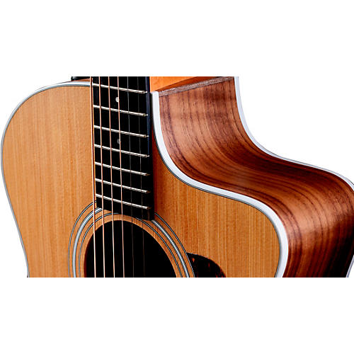 Taylor 214ce Grand Auditorium Acoustic-Electric Guitar Natural - musicians--Friend