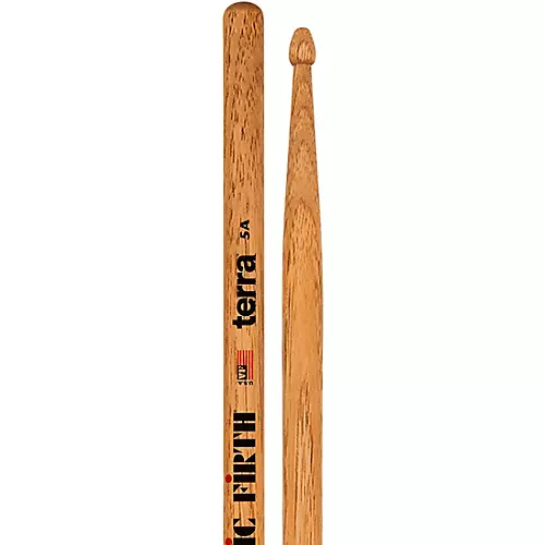 Vic Firth American Classic Terra Series Drum Sticks X5A Wood - musicians--Friend