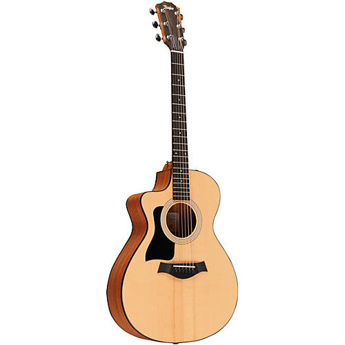 Taylor 112ce Grand Concert Left-Handed Acoustic-Electric Guitar Natural - musicians--Friend