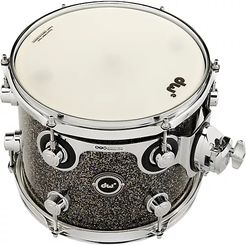 DW DWe Wireless Acoustic/Electronic Convertible Tom with STM 10 x 8 in. Finish Ply White Marine Pearl - musicians--Friend