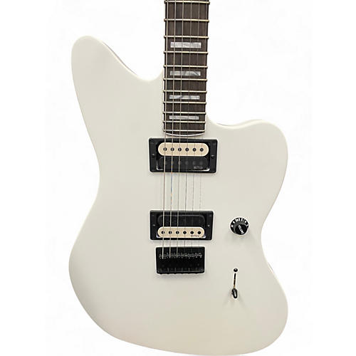 Used Fender Jim Root Signature Jazzmaster White Solid Body Electric Guitar White - musicians--Friend