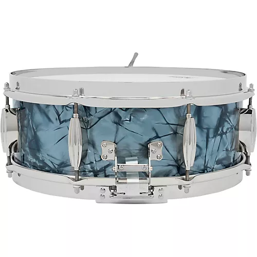 Slingerland Limited-Edition Radio King Finish Ply Maple Snare Drum 14 x 5 in. Black Diamond Pearl - musicians--Friend