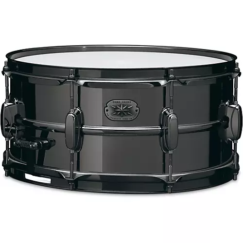 TAMA Metalworks Steel Snare Drum 14 x 6.5 in. Black Nickel Hardware - musicians--Friend