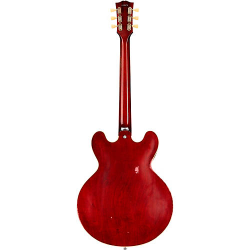 Gibson Custom Murphy Lab 1961 ES-335 Reissue Heavy Aged Semi-Hollow Electric Guitar Cherry - musicians--Friend