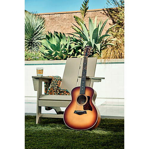 Taylor GS Mini-e Rosewood Sunset Blvd Acoustic-Electric Guitar Sunset Edgeburst - musicians--Friend