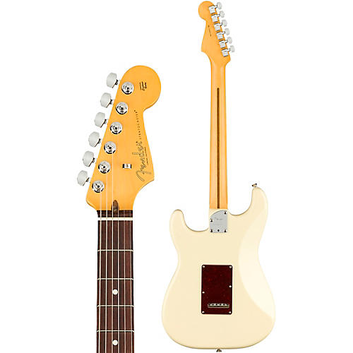 Fender American Professional II Stratocaster HSS Rosewood Fingerboard Electric Guitar Miami Blue - musicians--Friend