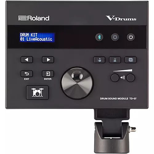 Roland TD-07KV V-Drums Electronic Drum Set With TDM-10 Drum Mat - musicians--Friend