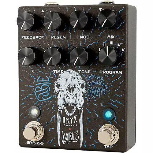 Walrus Audio Fable Onyx Granular Soundscape Generator Effects Pedal Black - musicians--Friend
