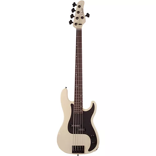Schecter Guitar Research P-5 Ivy 5-String Bass 3-Tone Sunburst Black Pickguard - musicians--Friend