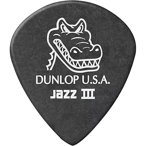 Dunlop Gator Grip Jazz III Guitar Picks 1.4 mm 6 Pack - musicians--Friend
