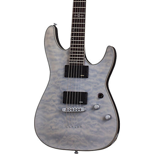 Schecter Guitar Research C-1 Platinum Electric Guitar Satin Purple Burst - musicians--Friend