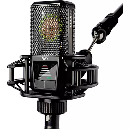 LEWITT RAY Large-Diaphragm Condenser Microphone Black - musicians--Friend