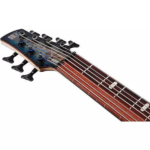 Ibanez Bass Workshop SRAS7 7-String Electric Bass Cosmic Blue Starburst - musicians--Friend