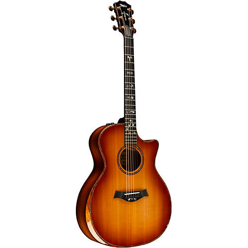 Taylor 914ce 50th Anniversary Custom Limited-Edition Grand Auditorium Acoustic-Electric Guitar Light Shaded Edge Burst - musicians--Friend