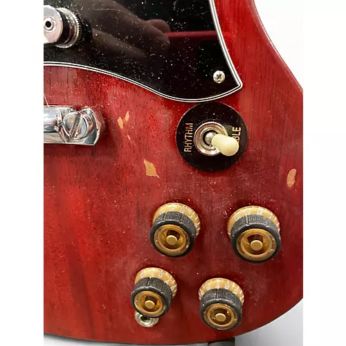 Used 2016 Gibson SG Standard Faded Cherry Solid Body Electric Guitar Faded Cherry - musicians--Friend